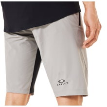 Oakley Fahrradhose Free Ride Lined Short (MTB Trail) grau Herren